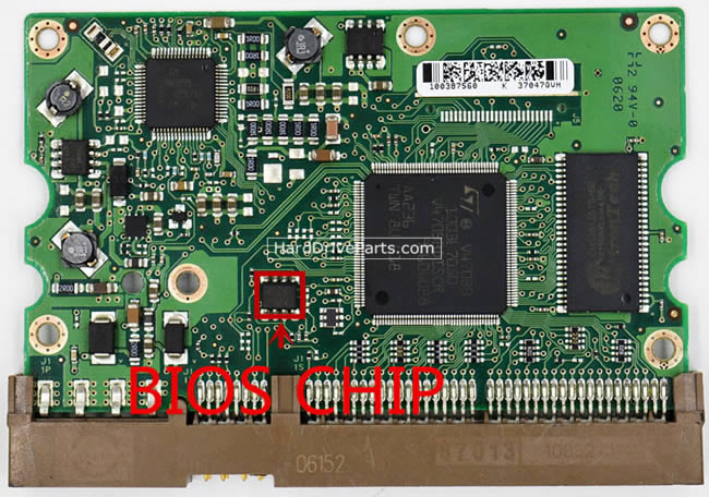 Seagate ST3250824AV Harde Schijf PCB Elektronica 100387574