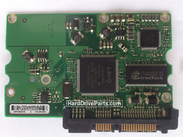 Seagate ST3250820SV Harde Schijf PCB Elektronica 100406937