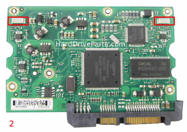 Seagate ST3500631NS Harde Schijf PCB Elektronica 100435196