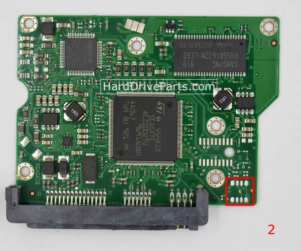 Seagate ST3250310SV Harde Schijf PCB Elektronica 100468303