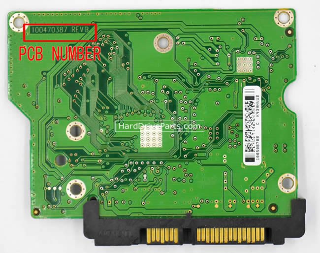 Seagate ST380215AS Harde Schijf PCB Elektronica 100470387