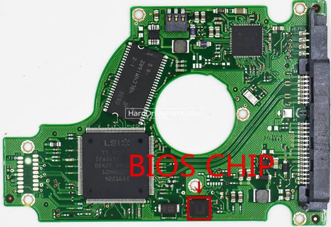 Seagate ST980817AS Harde Schijf PCB Elektronica 100484444