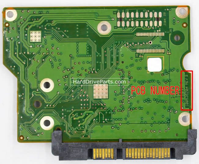 Seagate ST3250312CS Harde Schijf PCB Elektronica 100535704