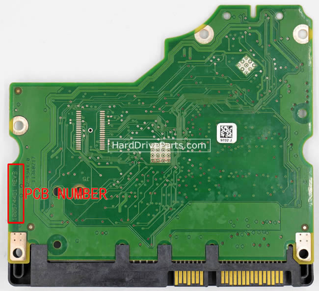 Seagate 9VPCLRYF Harde Schijf PCB Elektronica 100574451