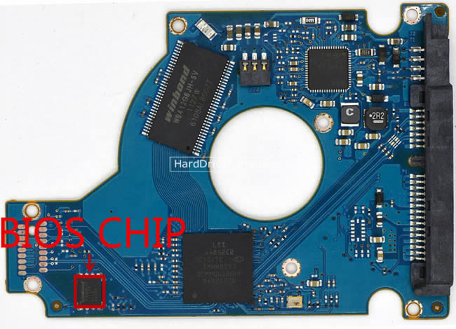 Seagate ST250LT003 Harde Schijf PCB Elektronica 100625000