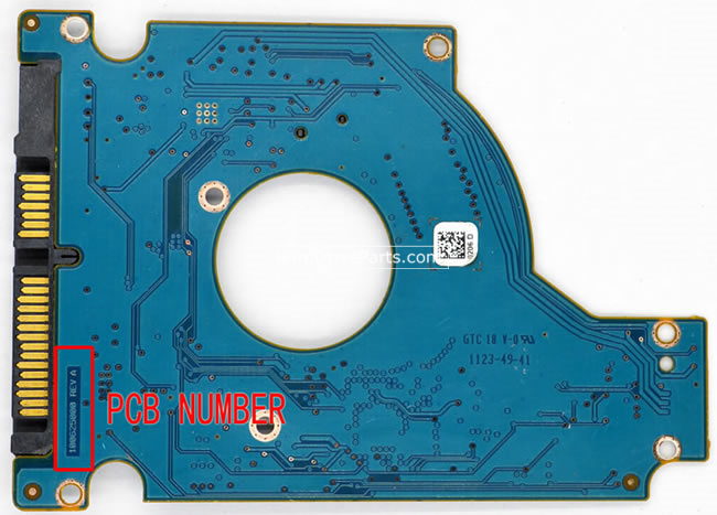 Seagate ST250LT003 Harde Schijf PCB Elektronica 100625000