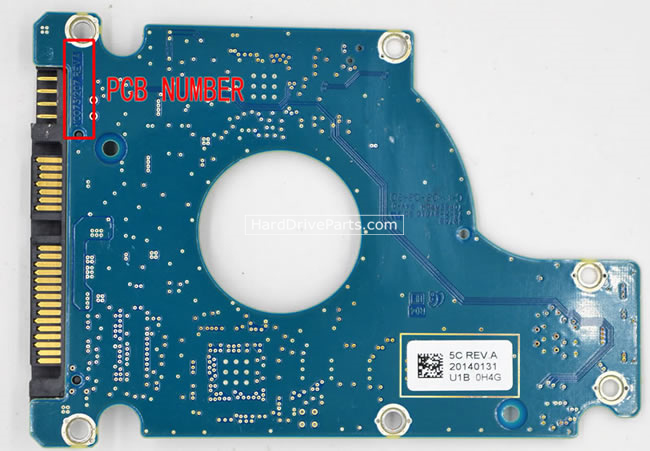 Seagate ST2000LM006 Harde Schijf PCB Elektronica 100731207