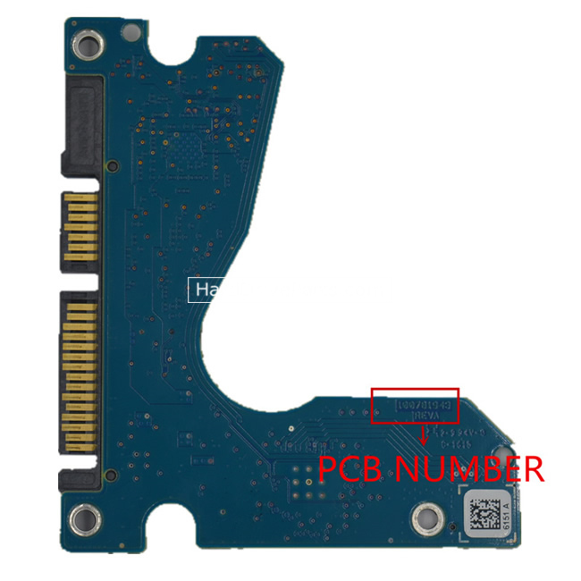 Seagate Harde Schijf PCB Elektronica 100781943