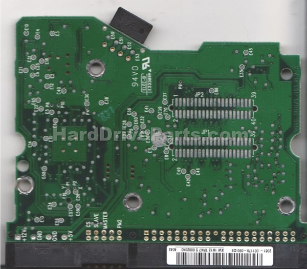 WD WD1200JB-00EVA0 Harde Schijf PCB Elektronica 2060-001179-003