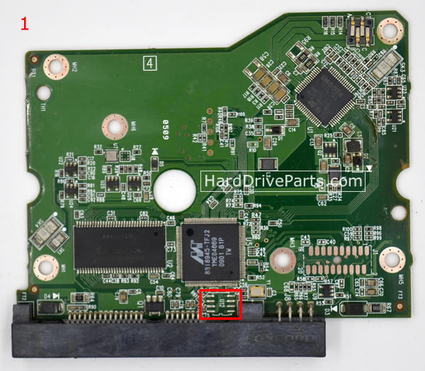 WD WD15EADS Harde Schijf PCB Elektronica 2060-771642-000