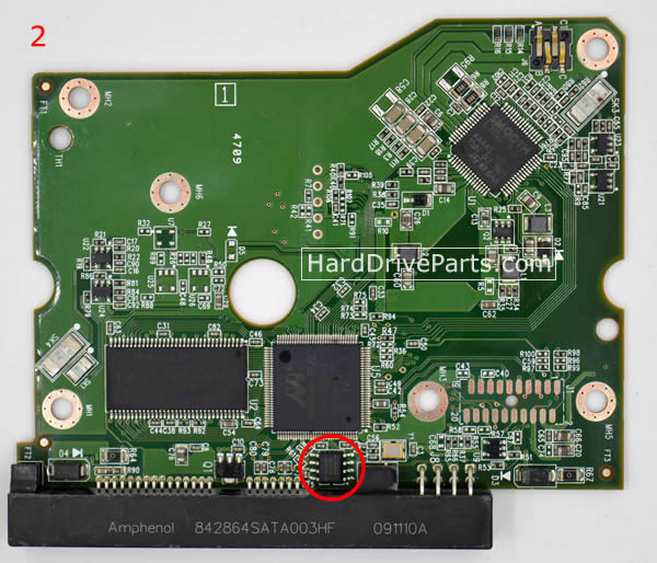 WD WD20HVDS Harde Schijf PCB 2060-771642-001