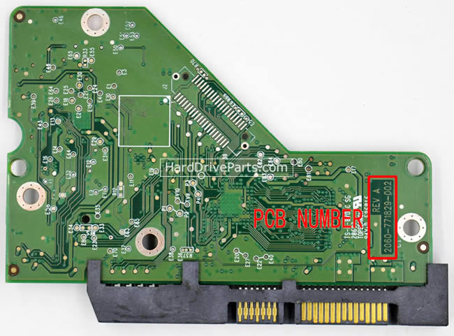 WD Harde Schijf PCB Elektronica 2060-771829-002