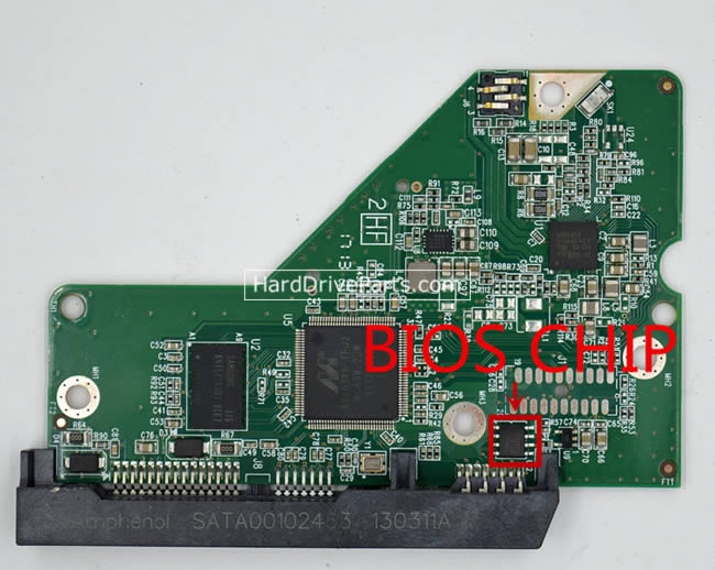 WD WD20EARX-008FB0 Harde Schijf PCB Elektronica 2060-771853-000