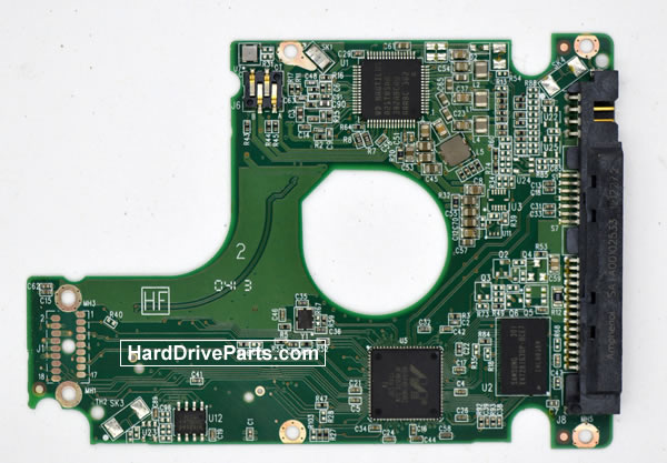 WD WD5000LPVT Harde Schijf PCB Elektronica 2060-771931-000