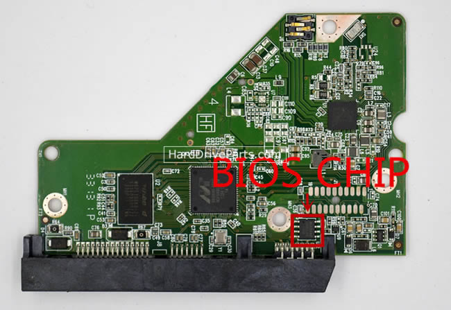 WD WD10EURX Harde Schijf PCB Elektronica 2060-771945-000