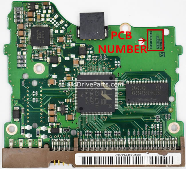 Samsung SP1613N Harde Schijf PCB Elektronica BF41-00085A