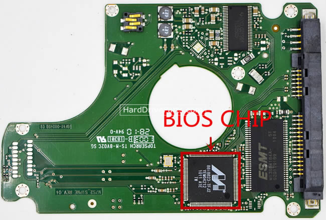 Samsung HM500JI Harde Schijf PCB Elektronica BF41-00249B