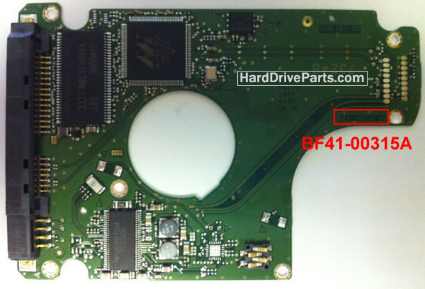 Samsung HM251HI Harde Schijf PCB Elektronica BF41-00315A 05