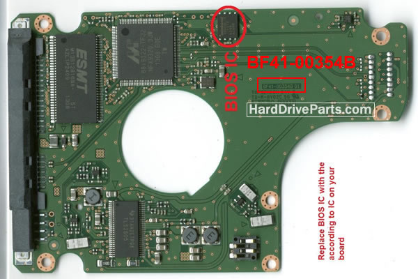 Samsung ST320LM001 Harde Schijf PCB Elektronica BF41-00354B