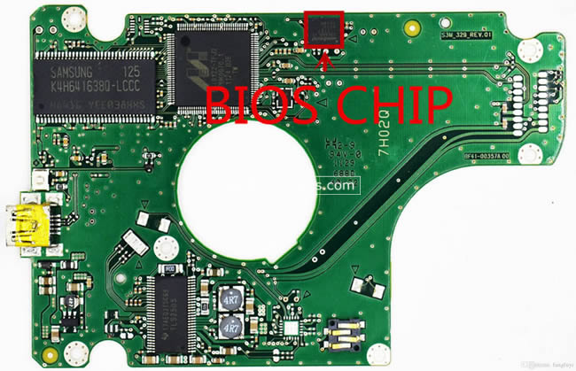 Samsung HM501IX Harde Schijf PCB Elektronica BF41-00357A