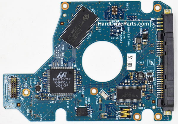 Toshiba MK3253GSX Harde Schijf PCB Elektronica G002217A